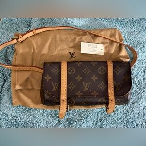 Louis Vuitton Monogram Belt Bag / Waist Bag